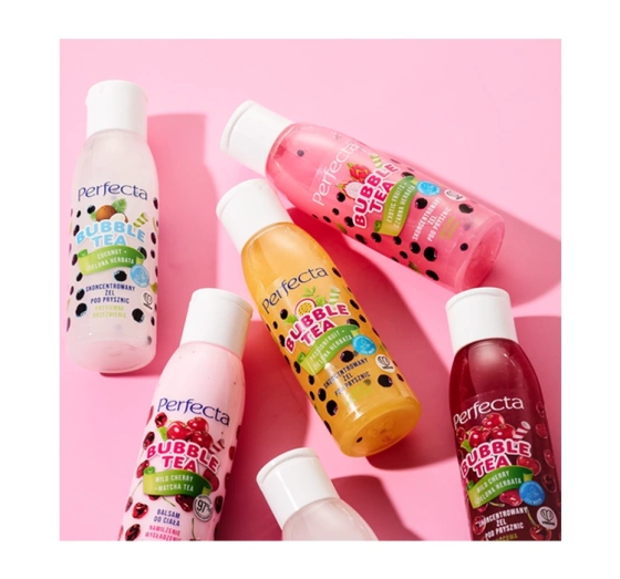 Perfecta Bubble Tea żel pod prysznic Coconut Zielona Herbata mini 100g