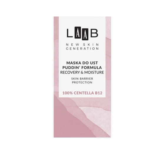AA LAAB 100% Centella B12 Puddin' Formula Recovery&Moisture maska do ust 15 g