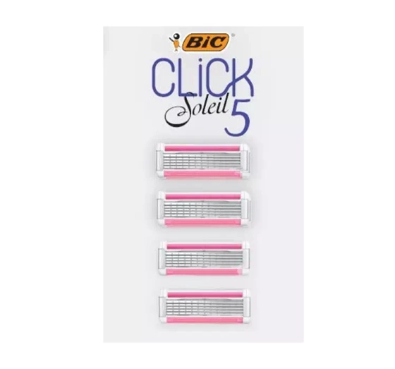 Bic Click Soleil 5 wkłady do maszynki do golenia dla kobiet 4 sztuki