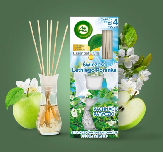 Air Wick patyczki zapachowe Świeżość Letniego Poranka 30 ml
