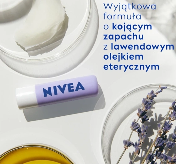 NIVEA pielęgnująca nocna pomadka do ust Overnight Care 4,8 g