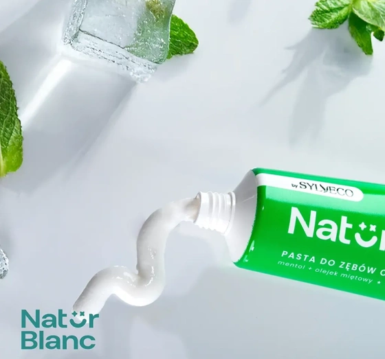 Sylveco Natur Blanc odświeżająca pasta do zębów Arctic Mint 100ml