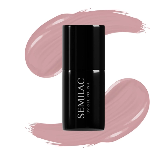 Semilac Naked Nails lakier hybrydowy 586 Dirty Rose Nude 7 ml
