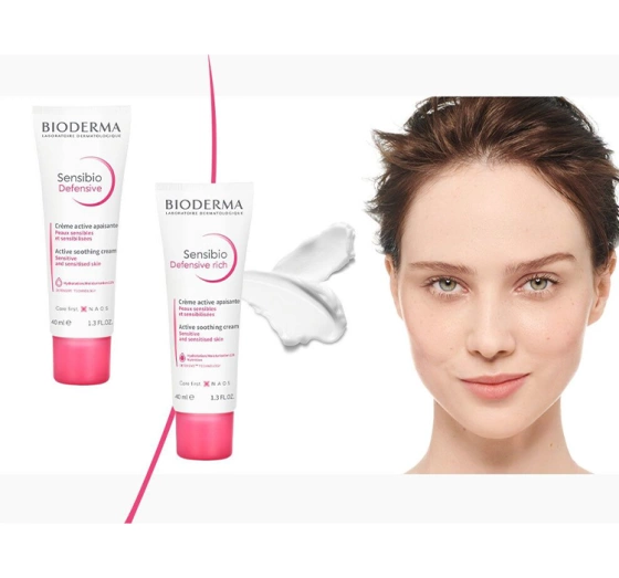 Bioderma Sensibio Defensive Rich kojący krem wzmacniający naturalne zdolności obronne skóry 40 ml