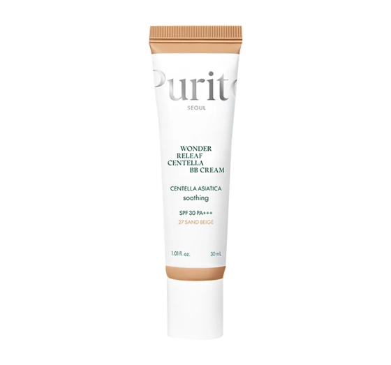 Purito Wonder Releaf Centella SPF30 PA krem BB z wąkrotą azjatycką 27 Sand Beige 30ml