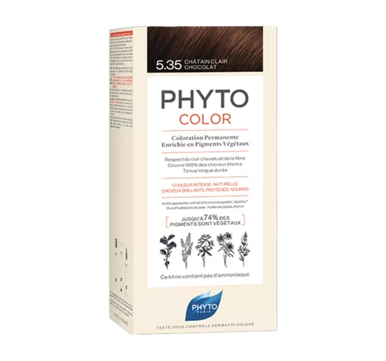 Phyto Phytocolor farba do włosów 5.35 Chocolate Light Brown