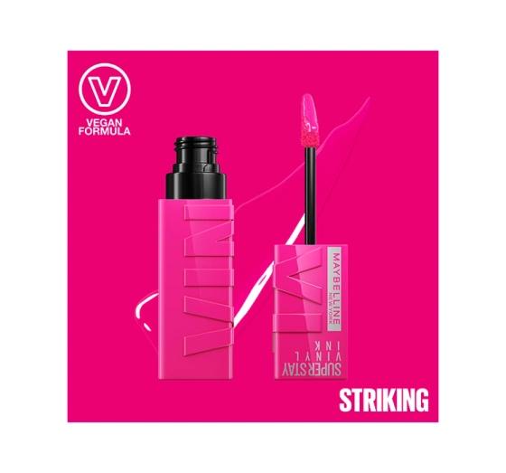 Maybelline Superstay Vinyl Ink winylowa pomadka do ust 150 Striking 4,2 ml