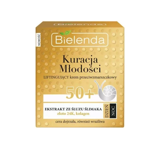 Bielenda Kuracja Młodości liftingujący krem przeciwzmarszczkowy 50 50 ml