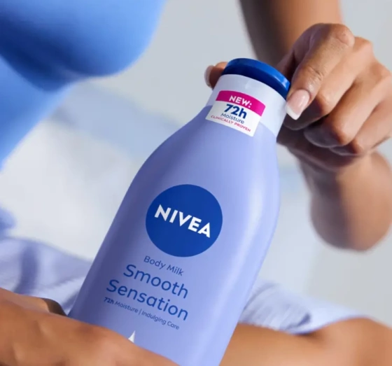 NIVEA Smooth Sensation wygładzające mleczko do ciała do skóry suchej 400 ml