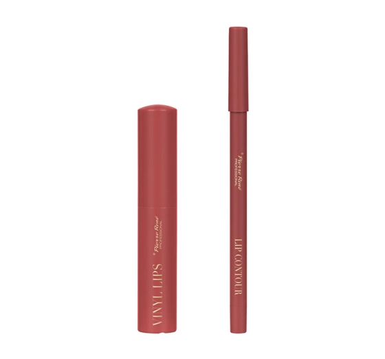 Pierre Rene Lip Kit zestaw do makijażu ust 04 Lip Warm Nude Fusion