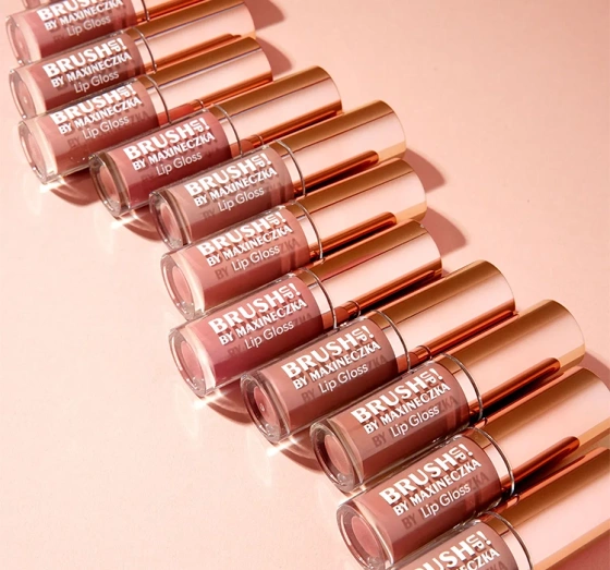 Brush Up błyszczyk do ust o kryjącej formule i kremowym połysku 06 Light Nude 3,8 g