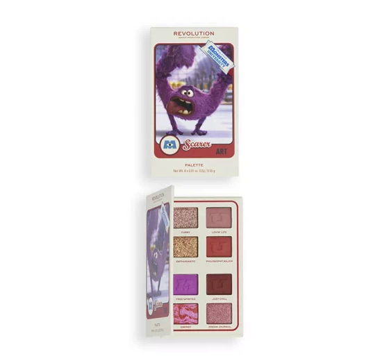 Makeup Revolution x Monsters University paleta cieni do powiek Art 4,4g