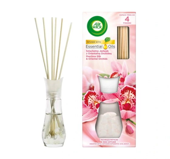 Air Wick patyczki zapachowe Szlachetny Jedwab z Orientalną Orchideą 30 ml