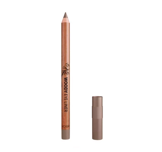 Gosh Woody Eye Liner wodoodporna kredka do oczu 004 Ash 1,1 g