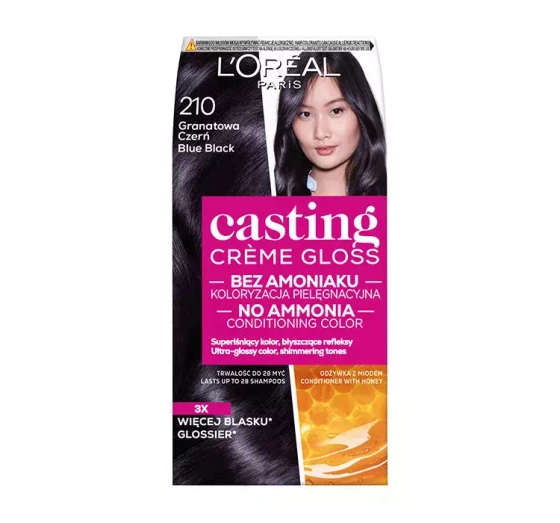 L'Oréal Paris Casting Creme Gloss farba do włosów 210 Granatowa czerń