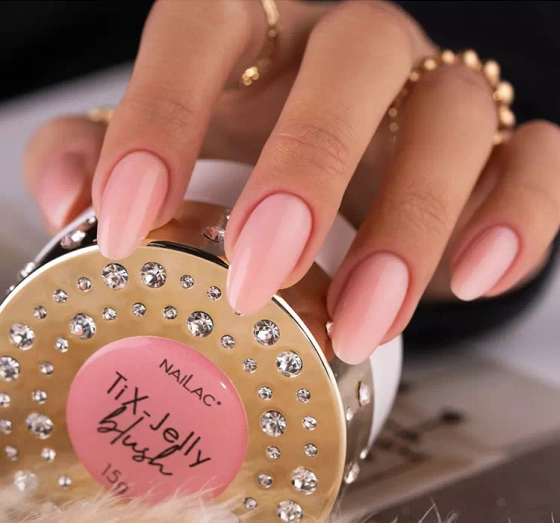 NaiLac Tix-Jelly żel budujący z tiksotropią Blush 15g