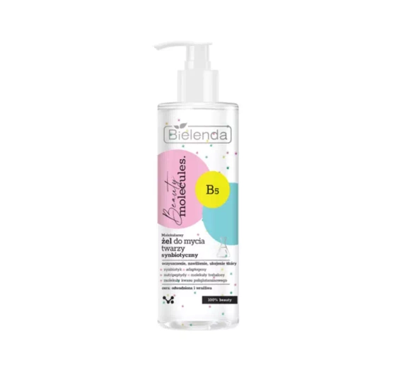 Bielenda Beauty Molecules molekularny żel synbiotyczny do mycia twarzy 195 g