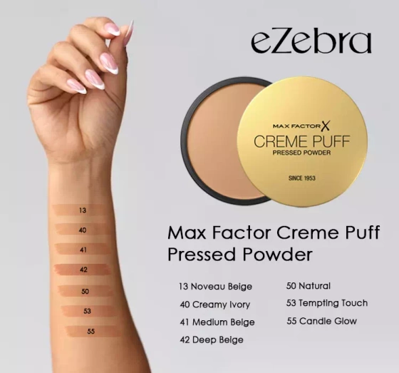 Max Factor Creme Puff puder prasowany 40 Creamy Ivory 14 g