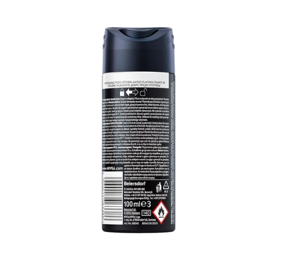 NIVEA MEN Black&White Invisible Orginal antyperspirant w sprayu dla mężczyzn 100 ml