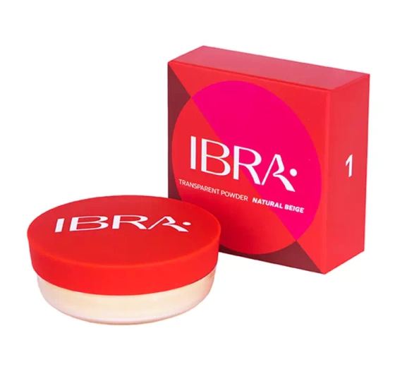 Ibra sypki puder transparentny 01 12g
