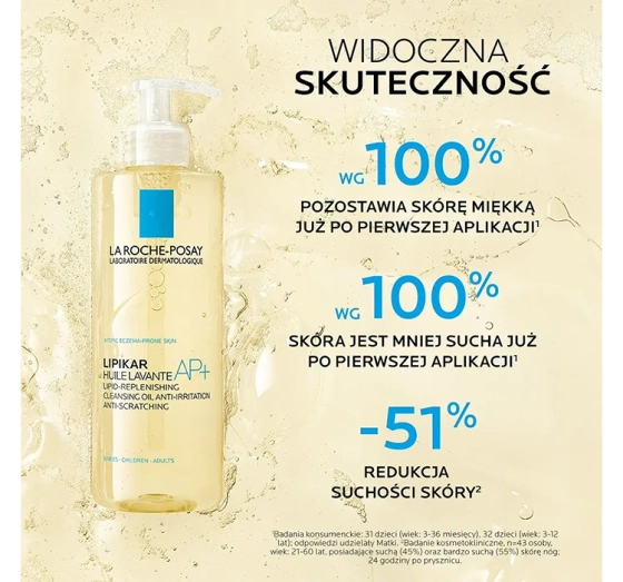 La Roche-Posay Lipikar AP olejek myjący refill 400 ml