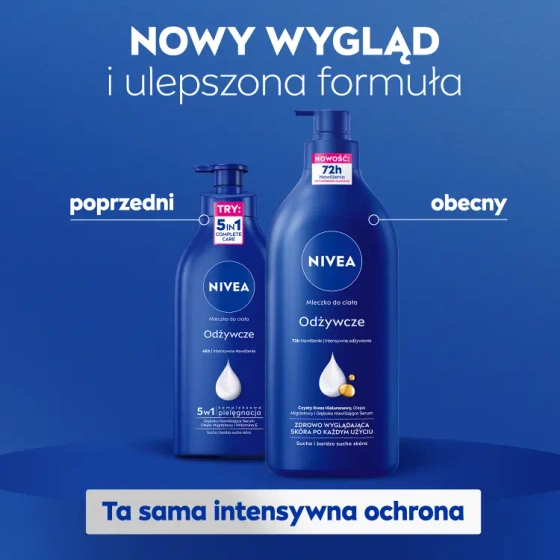 NIVEA Odżywcze mleczko do ciała z pompką do skóry bardzo suchej 625 ml