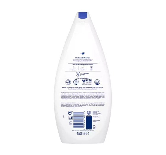 Dove Deeply Nourishing żel pod prysznic 450 ml