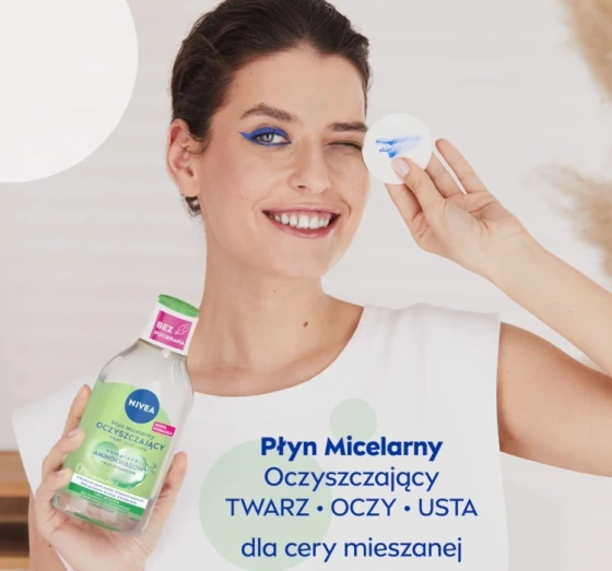 NIVEA oczyszczający płyn micelarny do twarzy 400 ml