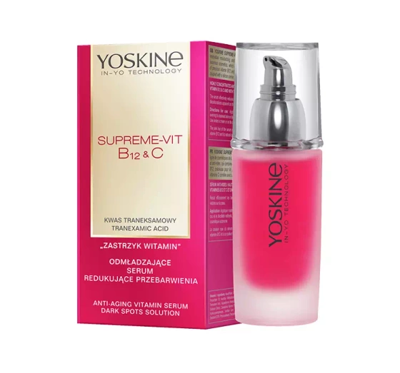 Yoskine Supreme-Vit B12 C odmładzające serum redukujące przebarwienia 50ml