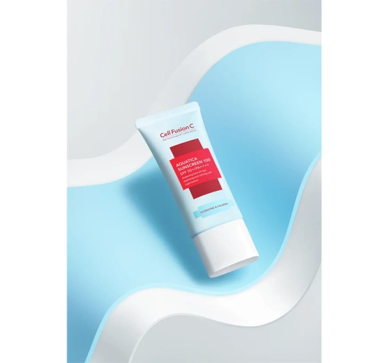 Cell Fusion C Aquatica ochronny krem do twarzy SPF50 PA 2 x 35 ml