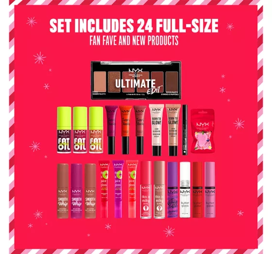 NYX Professional Makeup Fa La La L.A. Land Ready Set Flamin-Go zestaw prezentowy