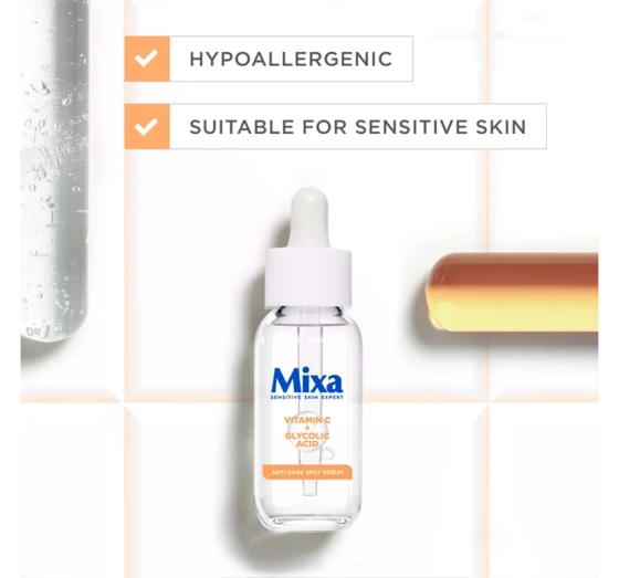 Mixa serum przeciw przebarwieniom Witamina CG Kwas glikolowy 30 ml