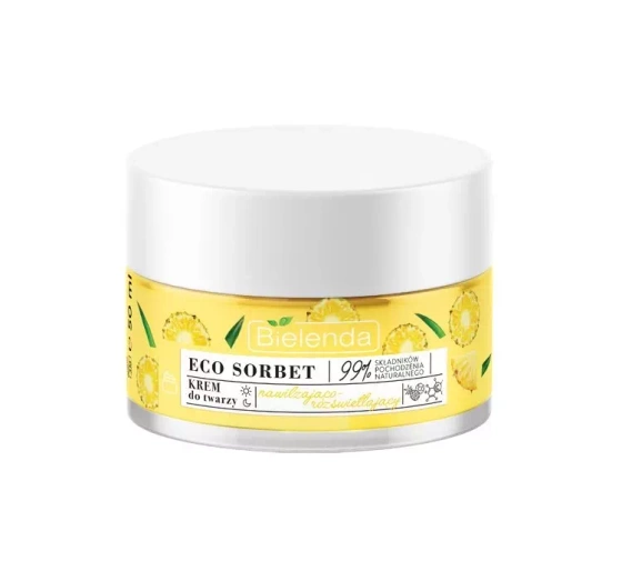Bielenda Eco Sorbet Ananas krem do twarzy 50 ml