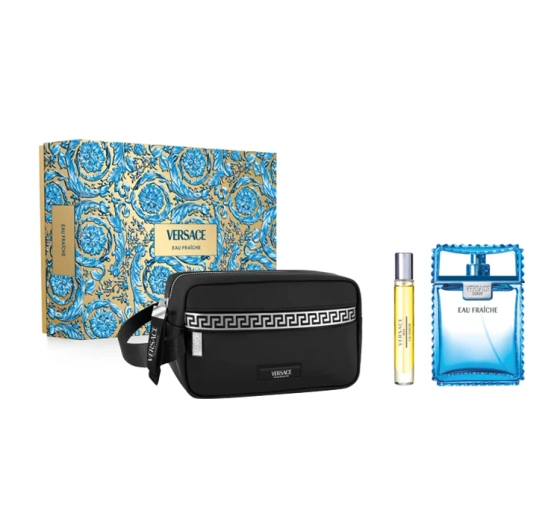 Versace Man Eau Fraîche woda toaletowa spray 100 ml 10 ml kosmetyczka