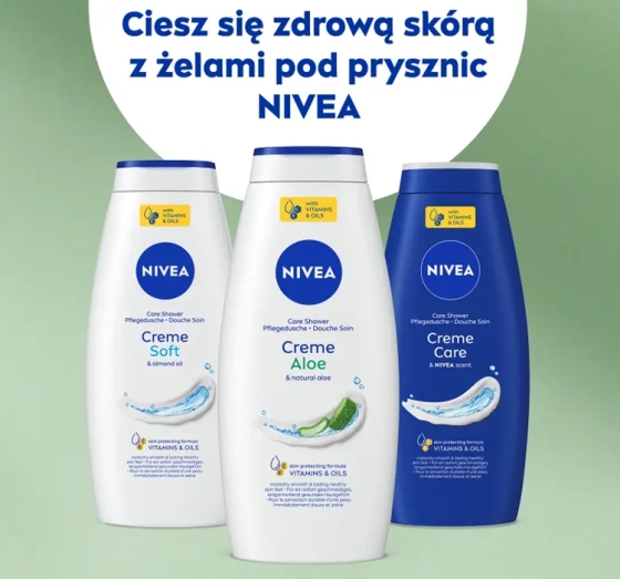 NIVEA Creme Aloe delikatny żel pod prysznic 750 ml