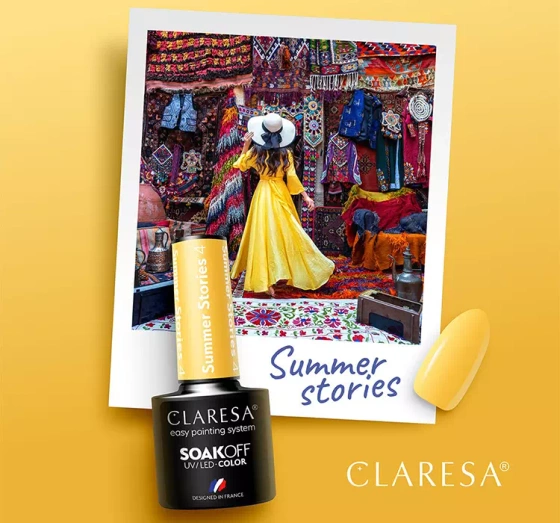Claresa hybrydowy lakier do paznokci Summer Stories 4 5 g
