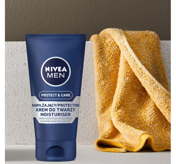 NIVEA MEN Protect&Care nawilżający krem do twarzy dla mężczyzn 75 ml