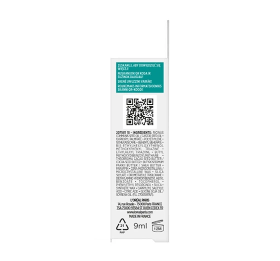 L'Oréal Paris Bright Reveal Daily UV Stick SPF50 sztyft przeciw przebarwieniom 9ml