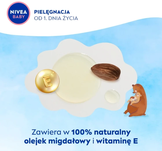 NIVEA BABY oliwka pielęgnacyjna dla dzieci 200 ml