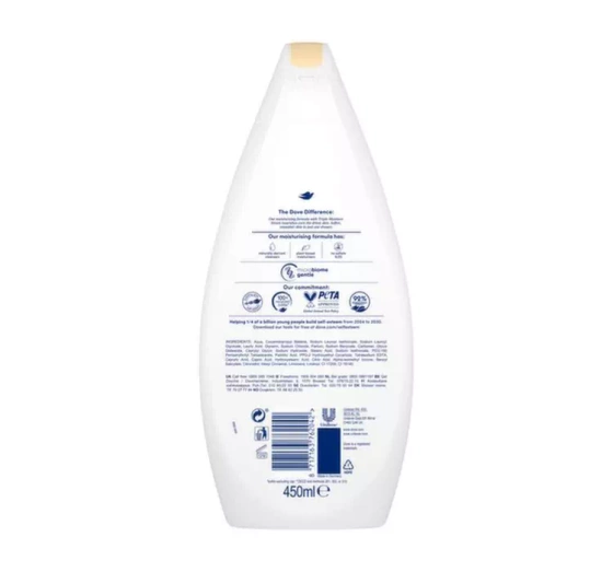 Dove Nourishing Silk żel pod prysznic 450 ml