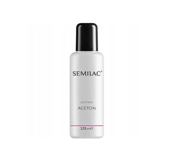 Semilac Acetone zmywacz do lakieru hybrydowego 125 ml