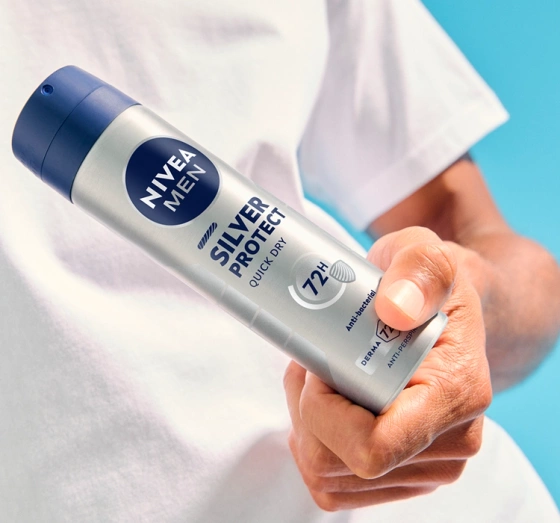 NIVEA MEN Silver Protect antyperspirant w sprayu dla mężczyzn 150 ml