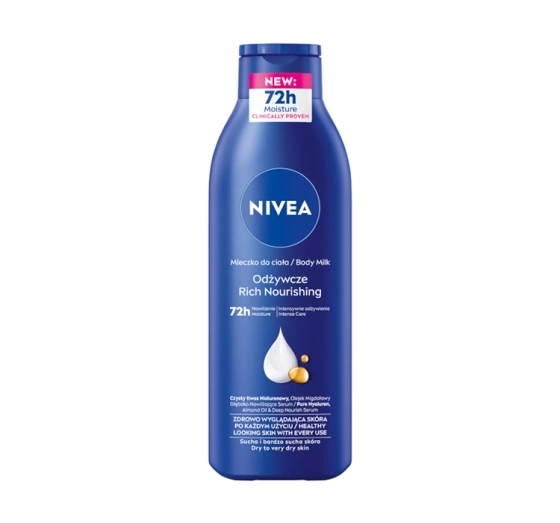 NIVEA Rich Nourishing odżywcze mleczko do ciała do skóry bardzo suchej 400 ml