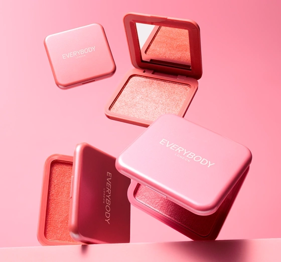 Everybody London wypiekany róż do policzków Peach 4,2 g