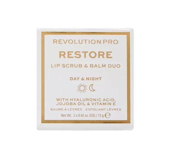 Revolution Pro Restore zestaw do pielęgnacji ust Coconut 12g