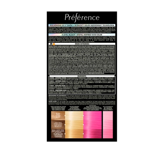 L'Oréal Paris Preference Metavivid farba do włosów 7.222 Meta Pink