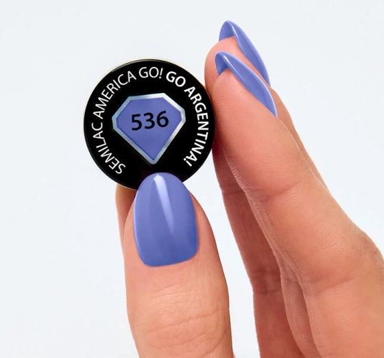 Semilac America Go lakier hybrydowy 536 Go Argentina 7 ml
