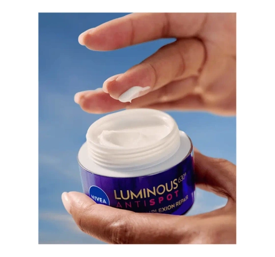 NIVEA Luminous630 krem do twarzy na przebarwienia na noc 50 ml