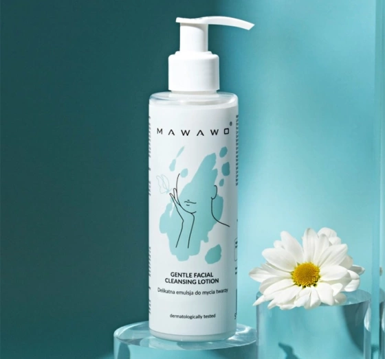 MAWAWO GENTLE FACIAL CLEANSING LOTION DELIKATNA EMULSJA DO MYCIA TWARZY 200ML