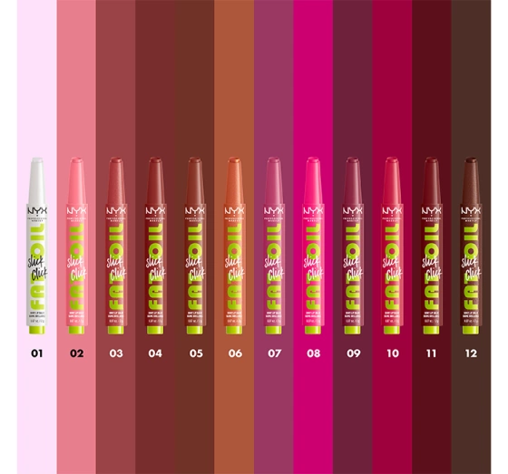NYX Professional Makeup Fat Oil Slick Click balsam do ust 04 Going Viral 2 g